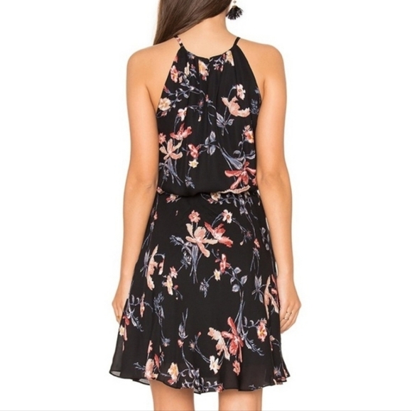 Joie Makana Floral Silk Halter Dress - Picture 3 of 13